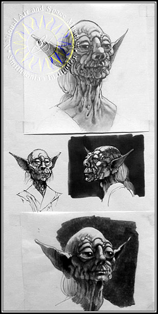 Early Yoda drawings