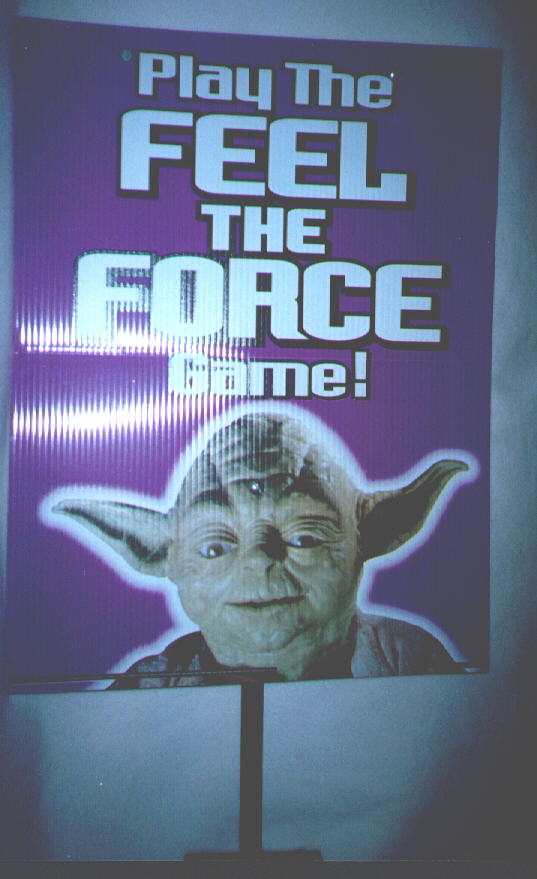 An advertisement for Feel The Force at Taco Bell
