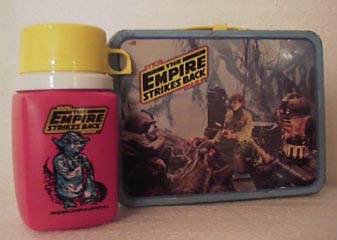 Yoda lunchbox and thermos