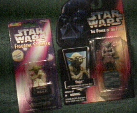 Yoda toy and figurine stamper