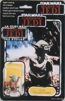 Old Tri-Logo Yoda card