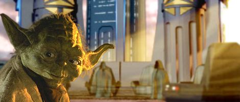 Fake Yoda picture from The Phantom Menace