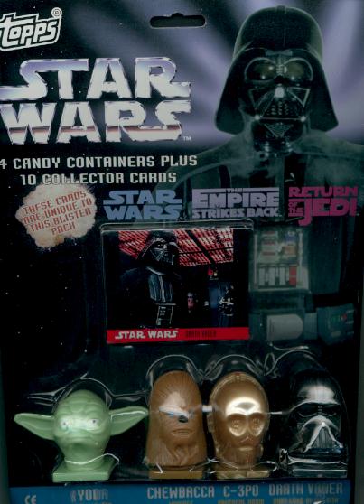Topps Star Wars candy-filled heads