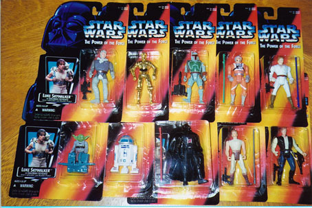 Star Wars toy bootlegs made in China and sold in Brazil