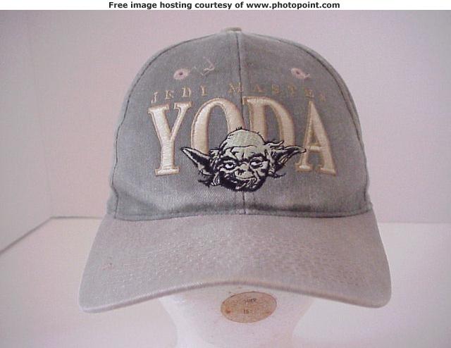 Front view of the Yoda the Jedi Master hat