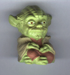 A foreign Yoda figurine