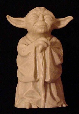 Prototype of the Empire Strikes Back Yoda hand puppet (courtesy of CinciToyMuseum.com)