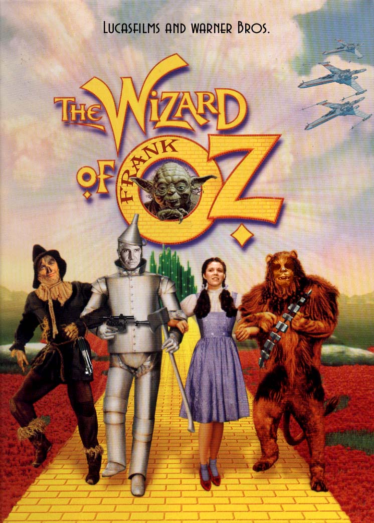 The Wizard of Frank Oz parody movie poster