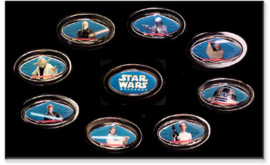 Disney Star Wars Weekends spinner pins