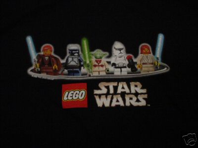 LEGO shirt with Yoda