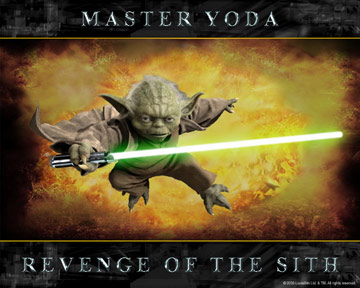 Revenge of the Sith - Yoda lenticular poster 8x10