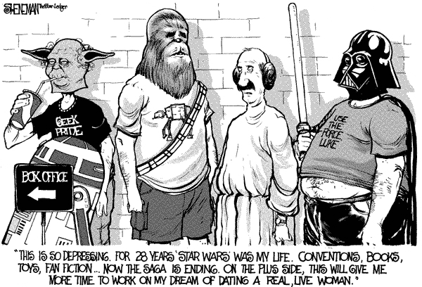 Sheneman Yoda cartoon