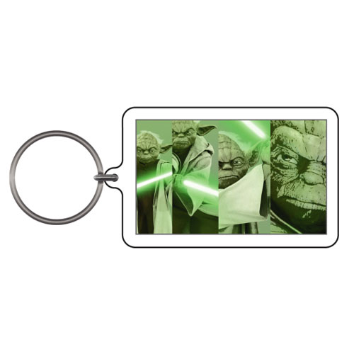 Yoda panel keychain