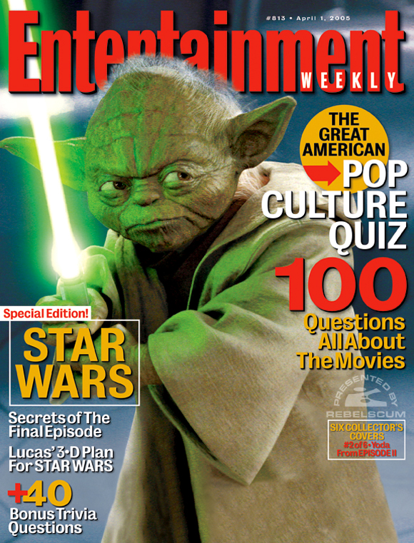 Entertainment Weekly Yoda cover (courtesy of RebelScum.com)