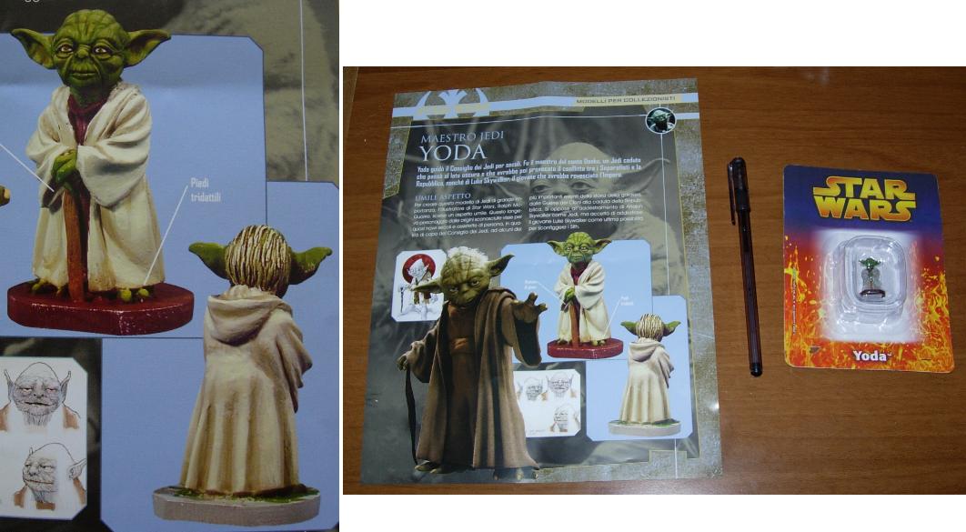 Italian lead Yoda figurine