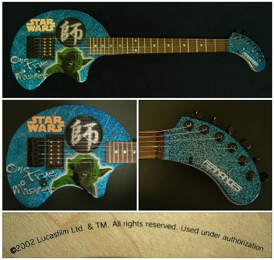Japanese Yoda guitar