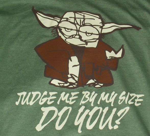 Judge Me By My Size, Do You? shirt - logo