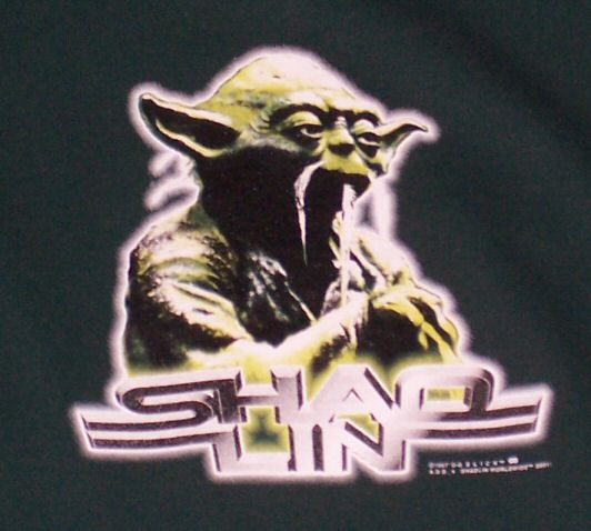 Shaolin Yoda shirt - logo