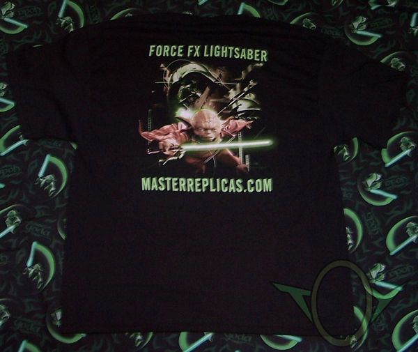 Master Replicas Yoda Force FX shirt - back