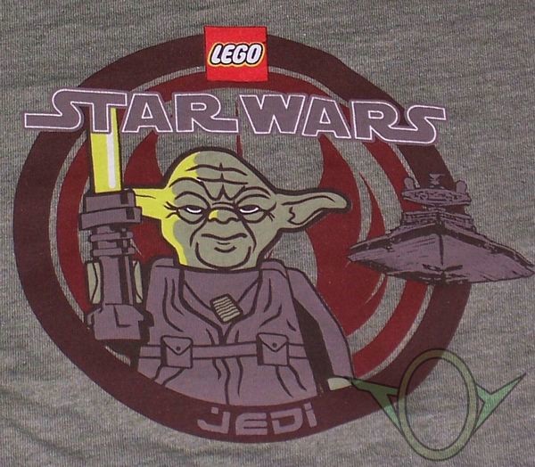 LEGO Star Wars Yoda shirt - front logo