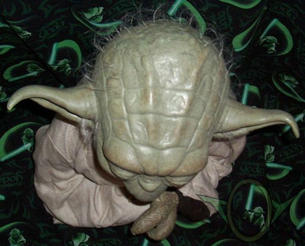 Sideshow Collectibles - Yoda lifesize bust - top