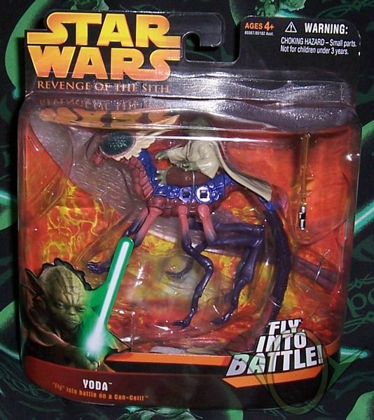 Hasbro - Yoda on Can-Cell - front