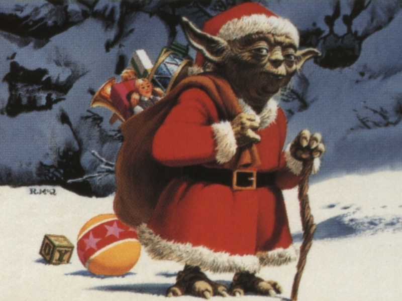 CHristmas Yoda