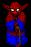 Spider-Yoda (Yoda in a Spider-Man Suit)