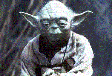 Yoda looking at you