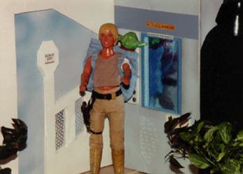 A different Luke doll with Yoda on his back.