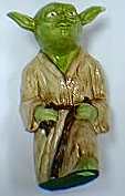 A Yoda musical figurine