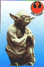The pic from the back of the new Yoda toy's package