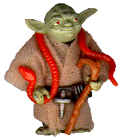 The old Yoda toy