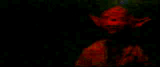 Yoda in red