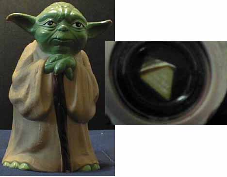 Yoda magic 8 ball figurine