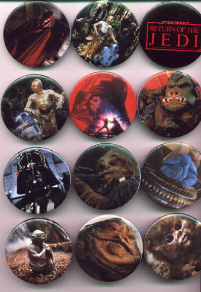 Return of the Jedi buttons