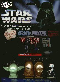Box of candy heads - Consists of Yoda, Chewie, Darth, and C3PO