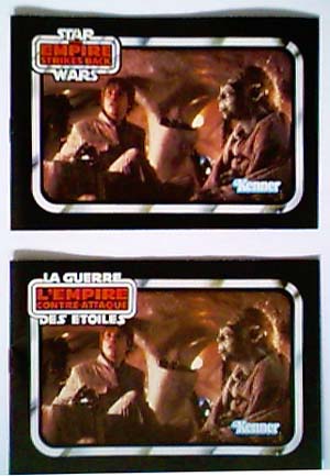 Empire Strikes Back catalog in English and French