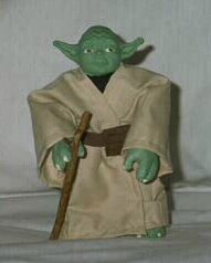 Homemade Yoda figure for the 12 inch line