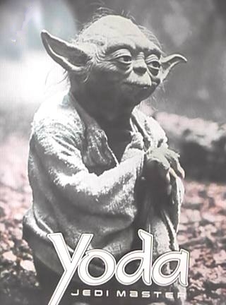 An original Yoda poster from 1980