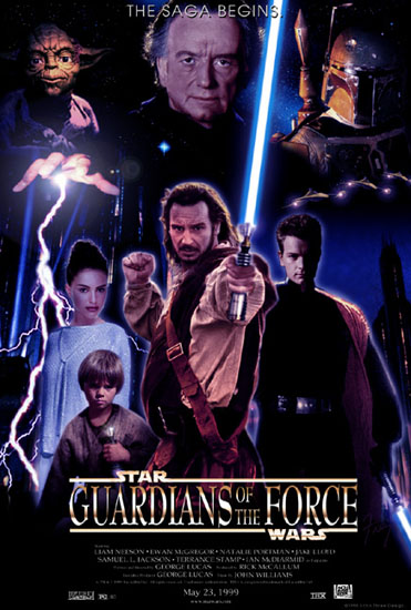 Fake Guardians of the Force poster (by Echo 3)