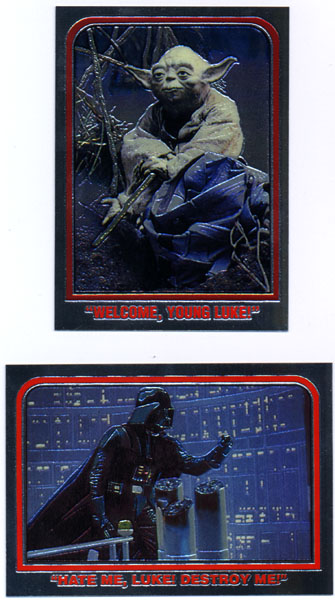 Promo Star Wars chrome cards