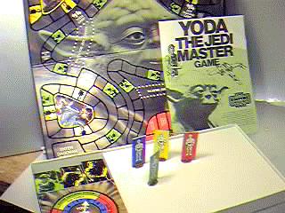 Yoda the Jedi Master board game out of the box