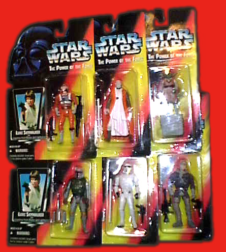 Some Chinese bootleg Star Wars toys