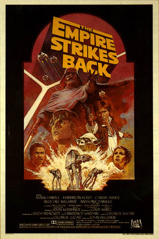 A 1982 Empire Strikes Back poster