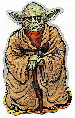Yoda package decoration by Drawing Board