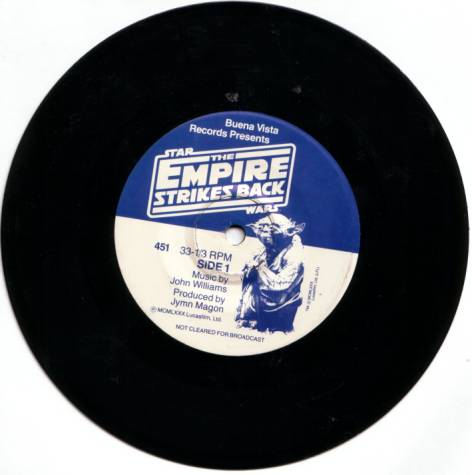 Record from the Empire Strikes Back read-along-record set