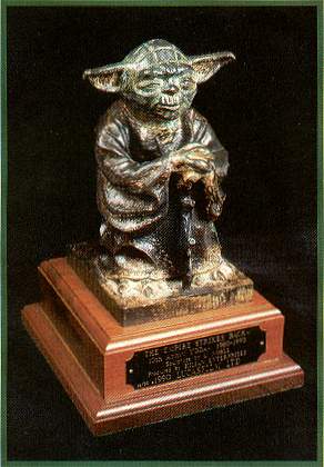1990 Bronze Yoda statue