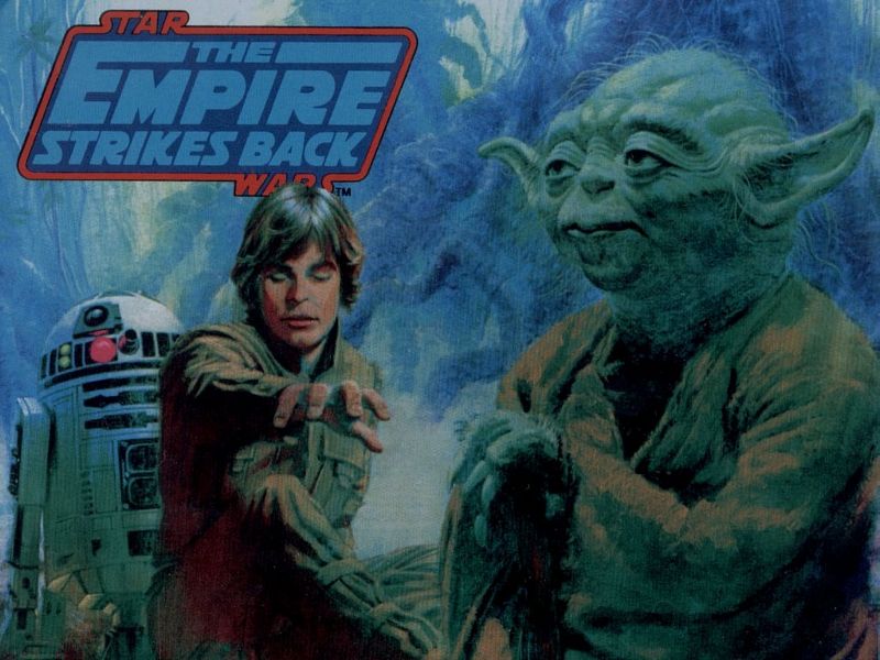 Large scan of the Empire Strikes Back lunchbox (Great for a wallpaper)