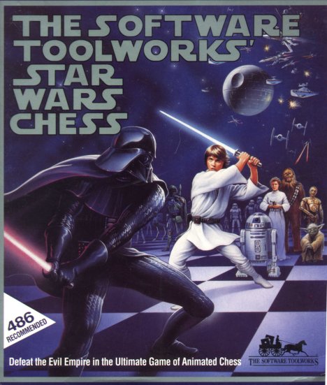 The Software Toolworks Star Wars Chess box